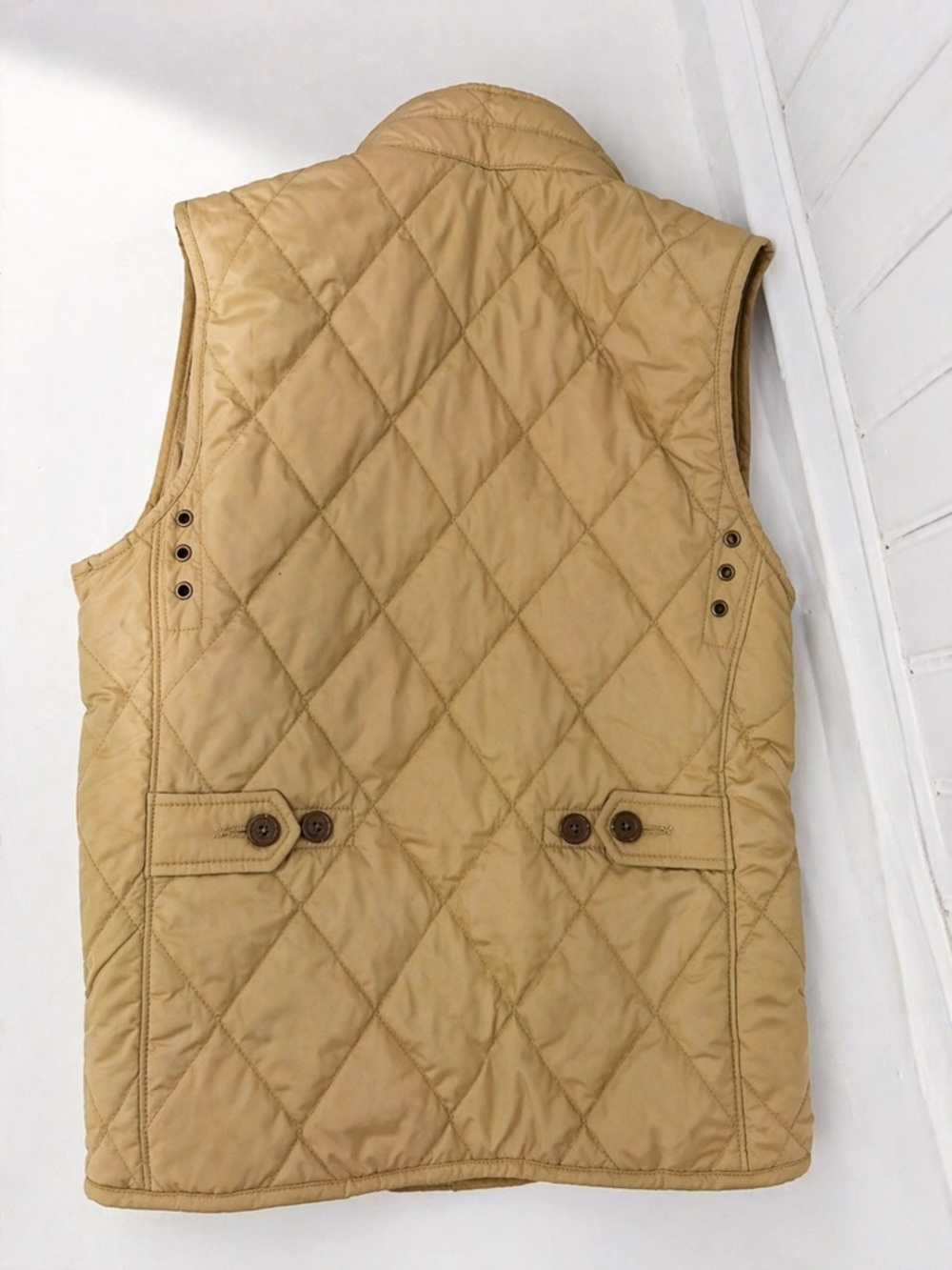 Polo Ralph Lauren Boys Quilted Vest Brown Size M (10-12) Water-Repellent - Picture 4 of 12